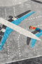 Conceptum Alfombra Airport Multicolor 100 x 160 cm